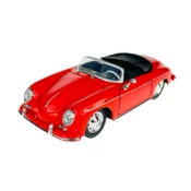shumee WELLY PORSCHE 356A SPEEDSTER BREZ STREHE RDEČ 1:24 24106