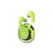Gembird Bežicne slušalice TWST-01-G, Bluetooth 5.4, TWS, LCD, Zelene