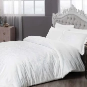 Tac Set posteljine Brinley Jakar, 200x220cm, Beli