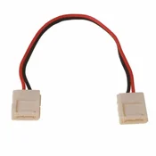 Dvostranski konektor za LED trakove 8 mm 2-pinski Eko-light EKPZ730