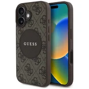 1 to 3 Guess Magnetni Tpu Ovitek Za Magsafe Iphone 16 4G Circle Classic Logo