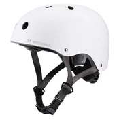 WOZINSKY Lagana bmx kaciga za skuter 48-52 cm - bijela