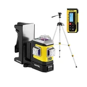 NIVEL SYSTEM Motorizirani križni linijski laser, zeleni ž. CLX3G MOTOR + SJJ-M1EX + CLS-310