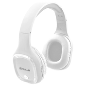 Bežicne slušalice s mikrofonom Tellur - Pulse, bijele