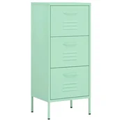 Vidaxl omara za shranjevanje mint zelena 42,5x35x101,5 cm jeklo