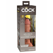 DILDO King Cock Elite Dual Density 6 Tan