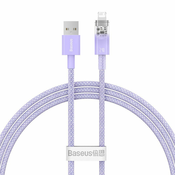 BASEUS Kabel za hitro polnjenje Baseus USB-A z Lightning Explorer Series 1m 2,4A (vijolične barve)