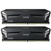 Lexar Ares 32GB DDR5 6000MHz (2x16GB komplet) CL30 DIMM, 1.35V, hladnjak, bez RGB-a, crna LD5U16G60C300A-RGD