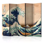 artgeist Paravan Hokusai I, 5-Delni, Dvostranski