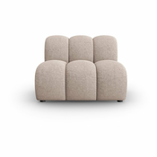 Bež modul za sedežno garnituro (sredinski modul) Lupine – Micadoni Home
