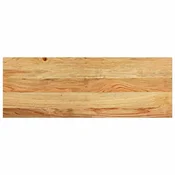 Vidaxl Podloge za stopnice 2 kosa rjave 70x30x2 cm trdna hrastovina