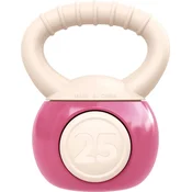 Grickalica za bebe i zvecka Hola Toys - Uteg, ružicasti