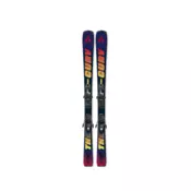 Fischer THE CURV JR + FS 7 CA JRS, set otroških all round smuči, črna P20925