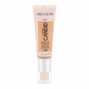 Revlon Photoready Candid Natural Finish vlažilen in zaščitni puder za naraven videz 22 ml Odtenek 420 sun beige