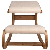 VEVOR Stol za klečanje 41x29x7 cm bel