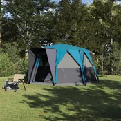 vidaXL vidaXL Kabinski šotor s streho Modra 425 x 396 x 222 cm, (5000091164)