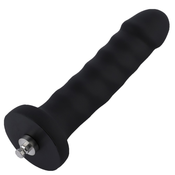 HiSmith HSA03 Silicone Dildo KlicLok 18cm Black