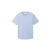 TOM TAILOR DENIM Majica  golobje modra / bela