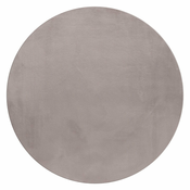 Bež pralna okrogla preproga o 120 cm Pouffy – Ayyildiz Carpets