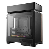 DEEPCOOL Računalniško ohišje CL660, ATX, Midi-Tower, ARGB, kaljeno steklo, črno