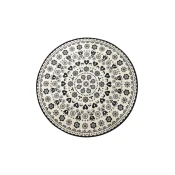 Lessentiel Maison Kupatilski otirac Venice, 100cm, Bež-crni