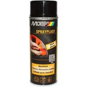 Folija sprej za platišča 400ml SPRAYPLAST Motip - Črna polmat