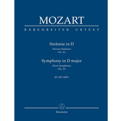 MOZART - SINFONI IN D,KV 466,STUDY SCORE