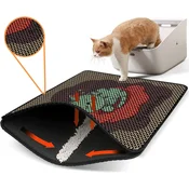 Aberto Design Prostorika za toalet za macke Nrszn0046, 45 x 60 cm, Šarena