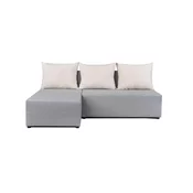 Grantex Line Ugaona garnitura Lena V, 130x190cm, Siva