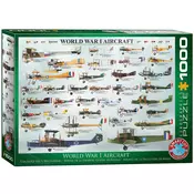 Eurographics World War I Aircraft 1000-Piece Puzzle 6000-0087