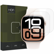 HIDROGELSKA FOLIJA HOFI HYDROFLEX PRO+ 2-PACK APPLE WATCH 10 (42 MM) CLEAR