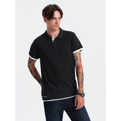 Ombre Clothing Majica Črna