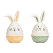 Beli keramični zajec CERAMIC RABIT - različne barve