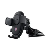 Baseus UltraControl Lite držac za telefon za automobil, montira se na vjetrobransko staklo i armaturnu plocu (FC Bayern), crni C40351700113-Z1