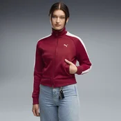 PUMA T7 ALWAYS ON Short Track Jacket Women, Clothing, Garnet Glow/Créme De Mint, M