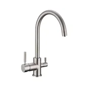 Tehnofan d.o.o. Pipa trojna - ESLA NICKEL 3-way faucet- Tehnofan