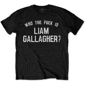 Liam Gallagher Who the Fuck… Black L Majica