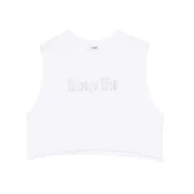 Cropp - Majica s aplikacija - white