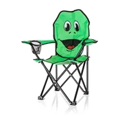 Happy Green Zložljivi stol za otroke FROG nosilnost 35 kg