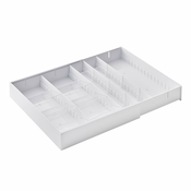 Bijeli plastični organizator za ladicu 47,5 x 35 cm - YAMAZAKI