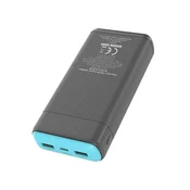 Tracer TRC Prenosni polnilnik EnerGen, 20000 mAh, črn/modr