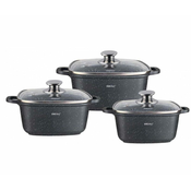 KINGHoff Set marmornatih loncev Kinghoff Kh-1607