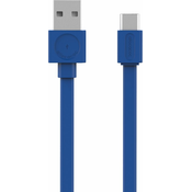 ALLOCACOC DESIGNNEST Flat USB kabl micro USB 10452BL/USBMBC plavi
