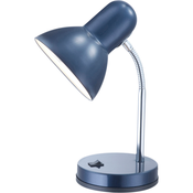 Globo 2486 - Stona lampa BASIC 1xE27/40W/230V plava
