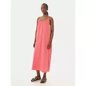 Vero Moda Poletna obleka Luna 10286077 Koral Regular Fit