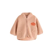 Next Jopa iz flisa svetlo bež/pastelno oranžna/temno oranžna