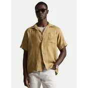 Polo Ralph Lauren Srajca 710966421502 Temno bež Regular Fit