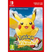 Pokemon: Lets Go, Pikachu! (Nintendo Switch) eShop Key EUROPE