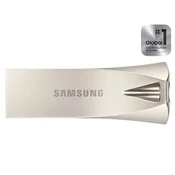 USB ključek Samsung BAR Plus, 512GB, USB 3.2 400 MB/s, srebrn