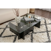 HANAH HOME Sto za dnevnu sobu Flavio Wooden Black